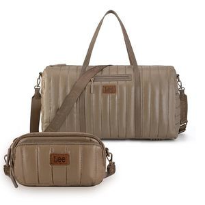 Lee Quilted Travel Duffel Bag & Crossbody Bag for Women🦂